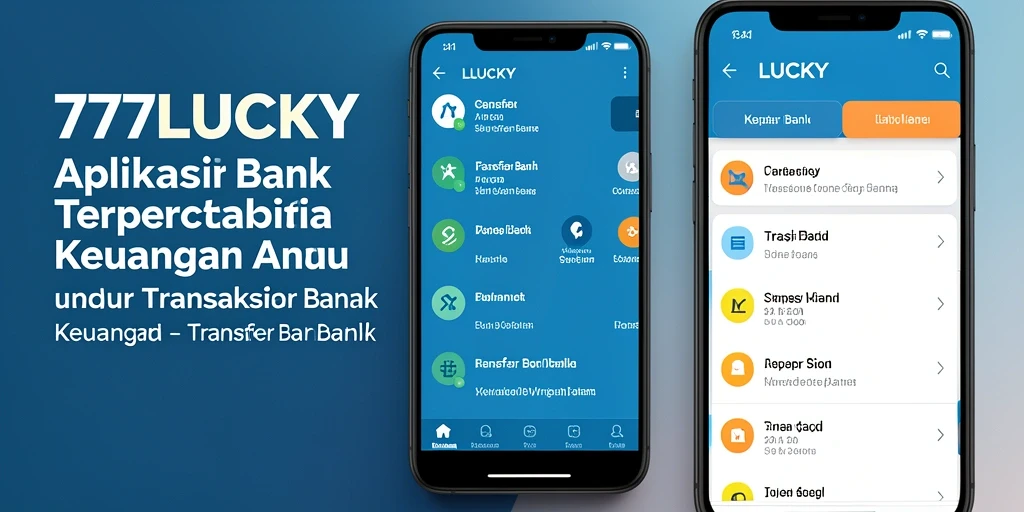 Tampilan antarmuka 777LUCKY untuk transfer bank yang mudah digunakan.