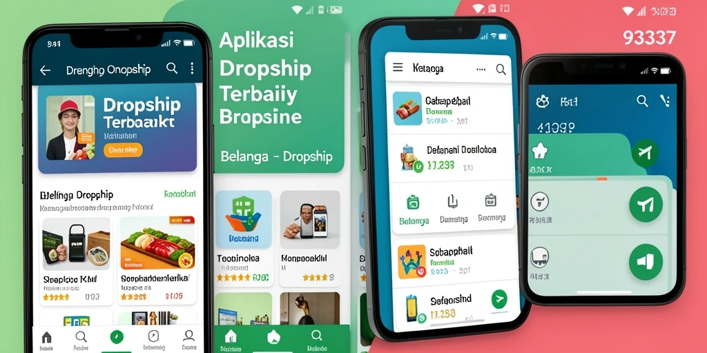 Antarmuka aplikasi 93337 yang sederhana dan mudah digunakan.