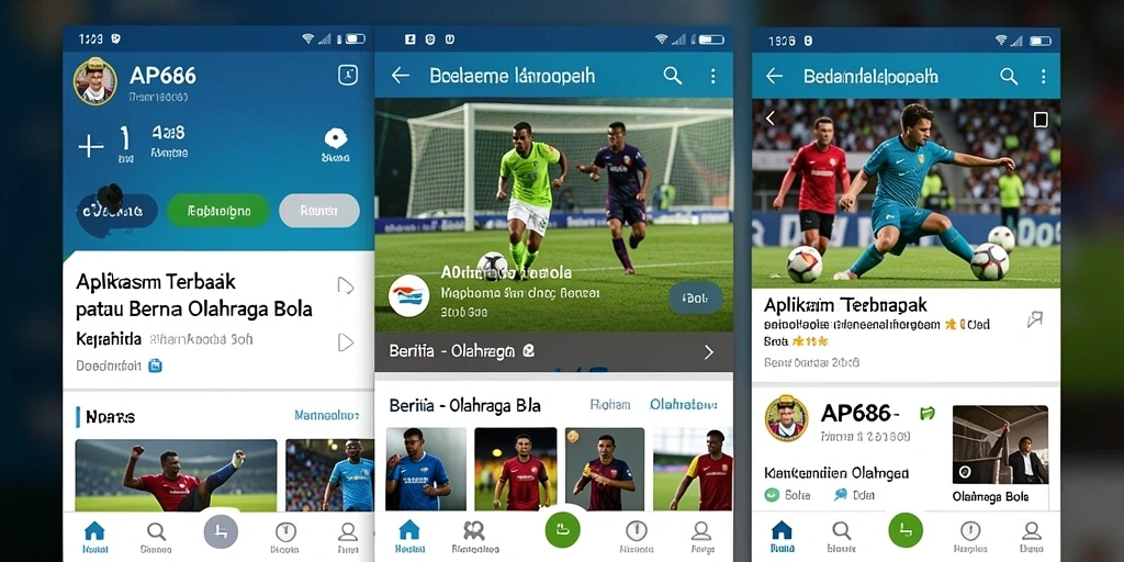Antarmuka aplikasi AP686 yang informatif dan interaktif.
