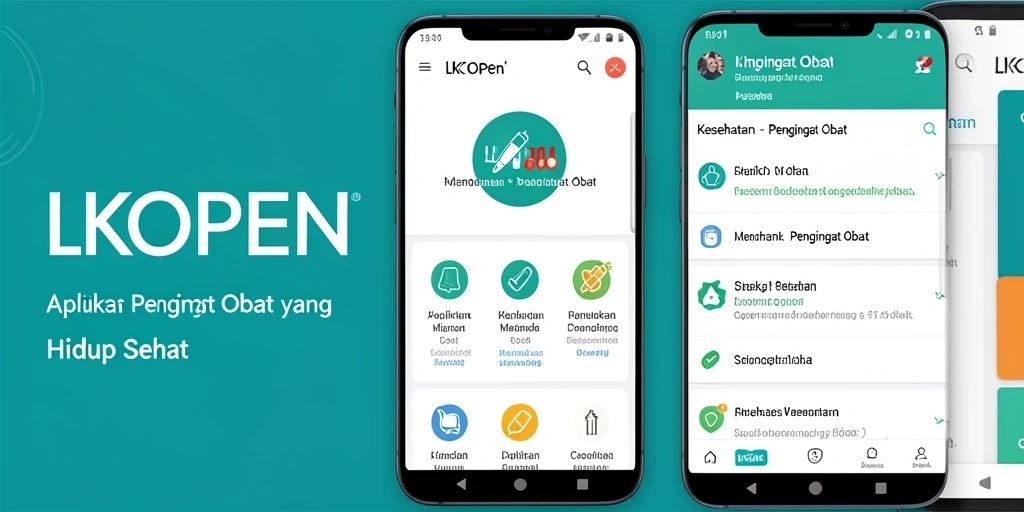 Tampilan antarmuka LKOPEN yang sederhana dan fungsional.