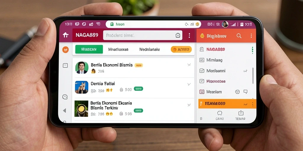 Tampilan antarmuka NAGA889 yang mudah digunakan dan informatif.