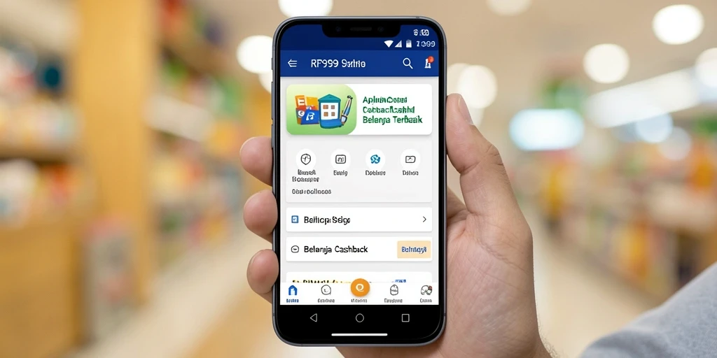 Tampilan antarmuka RR999 dengan fitur Cashback yang menarik.