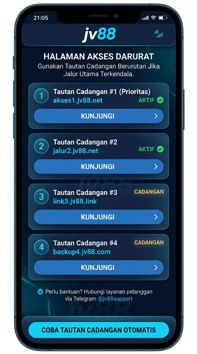 Link Alternatif Terpercaya jv88 untuk Akses Mudah
